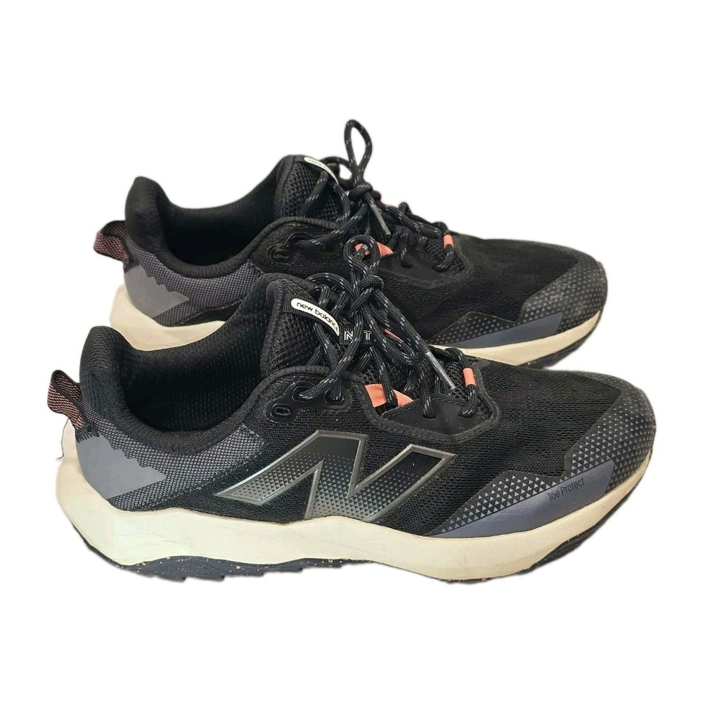 New Balance Dynasoft Nitrel V6 Trail Running Shoes Black Gray Women's 10 B